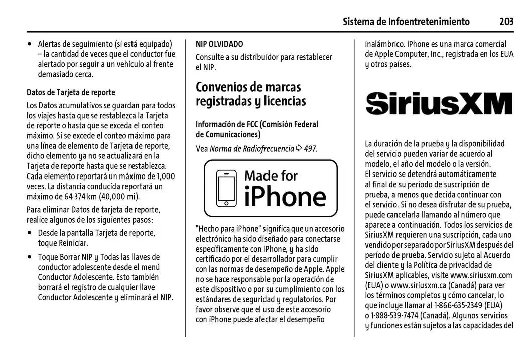 Catálogo de Cheyenne 2025 Manual del propietario 22 de enero al 31 de diciembre 2025 - Pagina 204