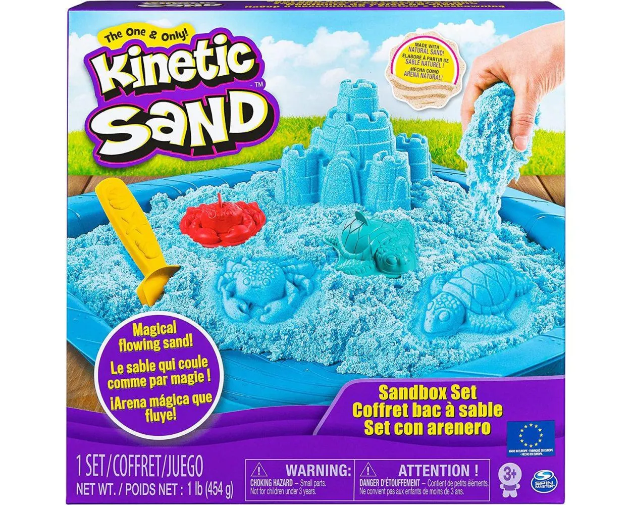 Kinetic Sand Set Castillo Colores