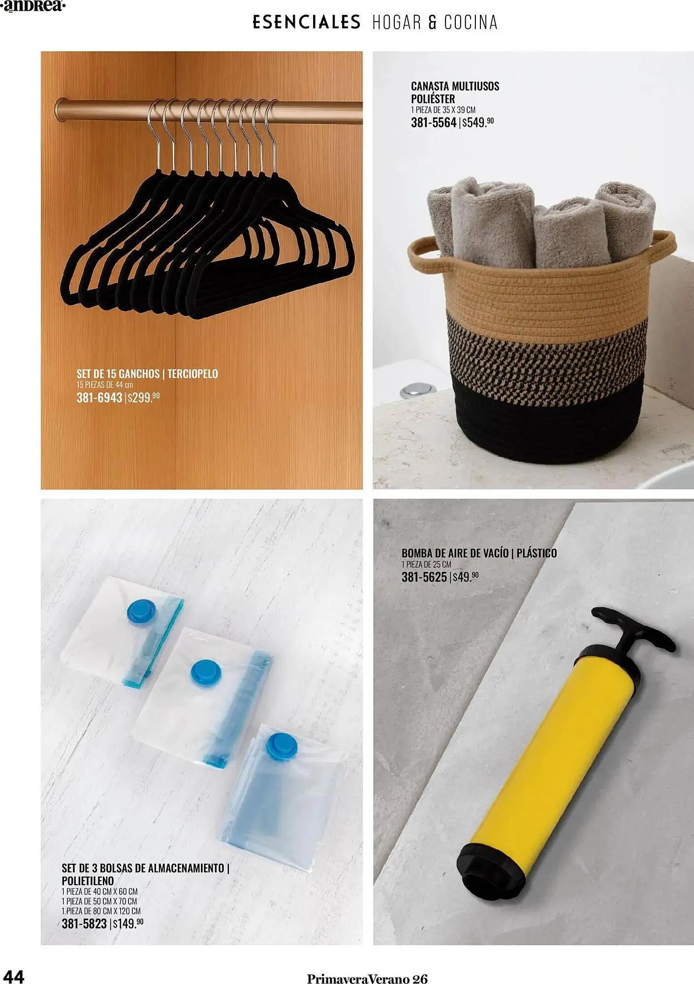 Catálogo de Catálogo Andrea 25 de enero al 22 de agosto 2026 - Pagina 44