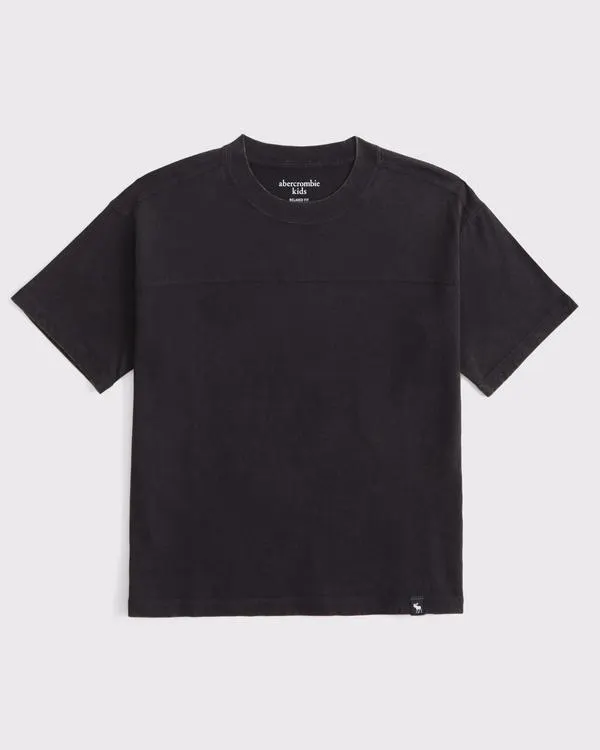 washed yoke tee