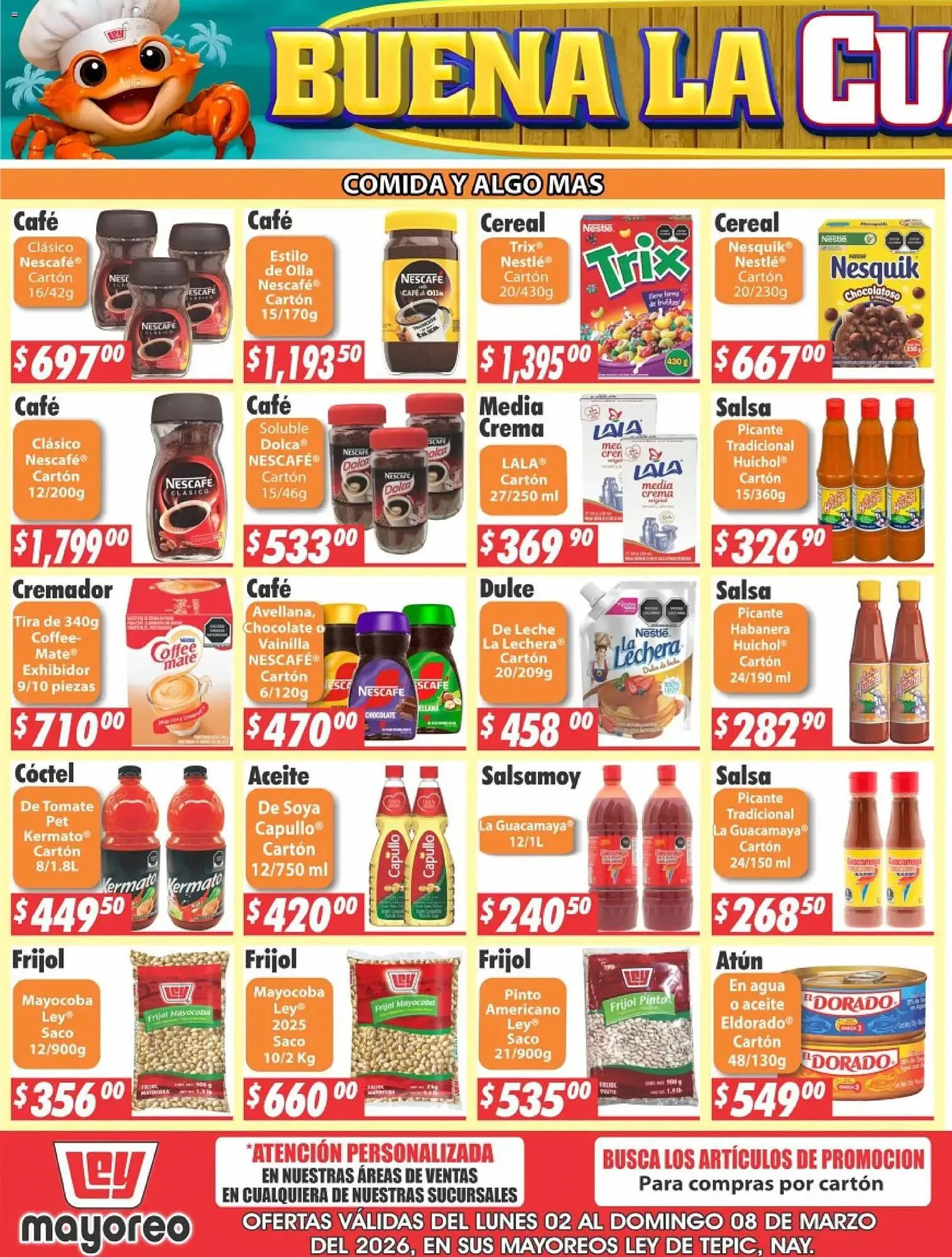 Catálogo de Folleto Casa Ley 2 de marzo al 8 de marzo 2026 - Pagina 3