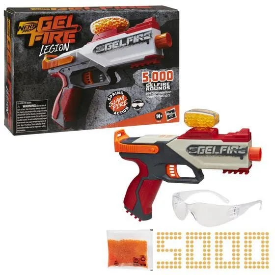 Hasbro Lanzador Nerf Pro Gelfire Legion F7979