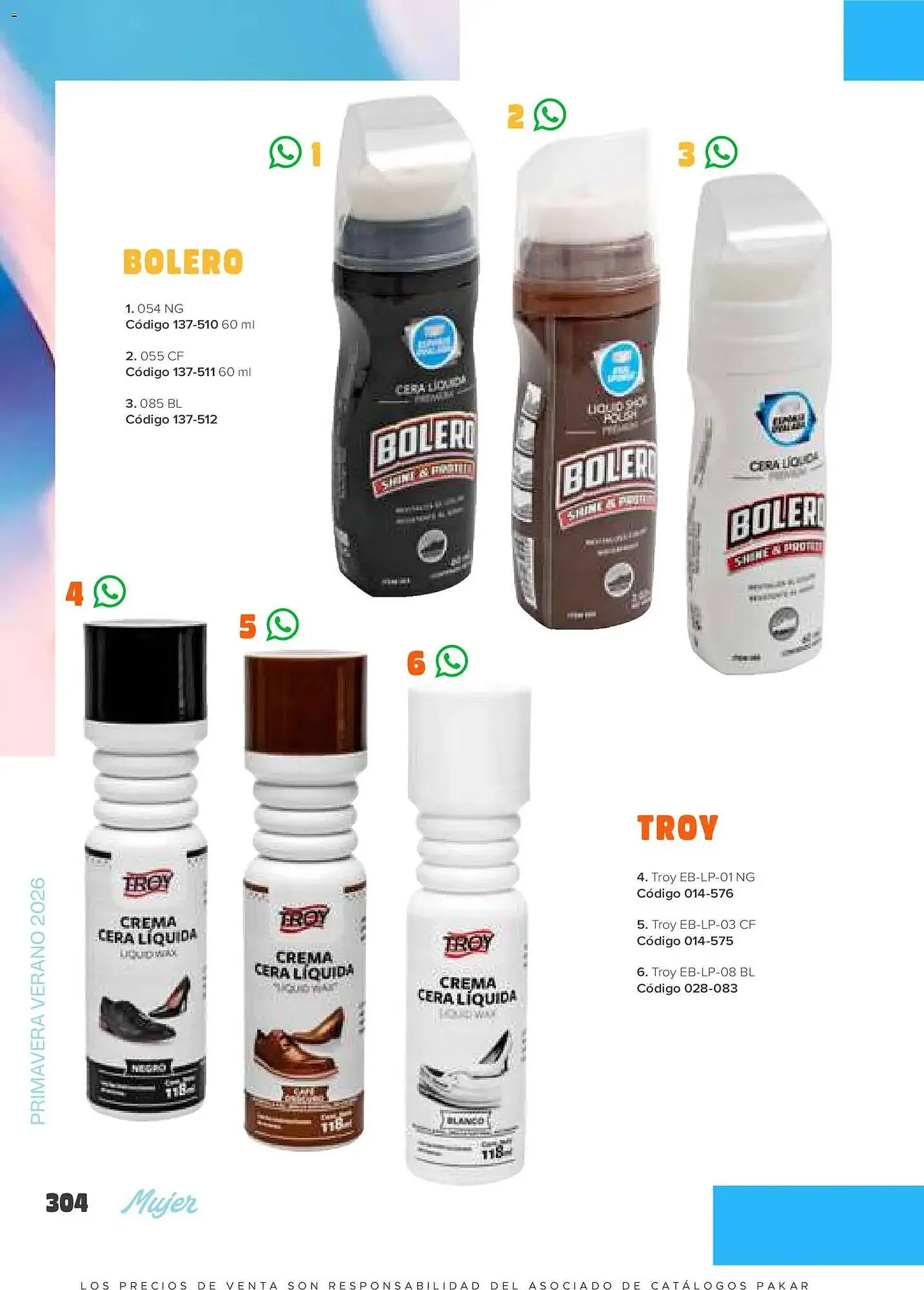 Catálogo de Catálogo SC Pakar 30 de enero al 1 de julio 2026 - Pagina 304