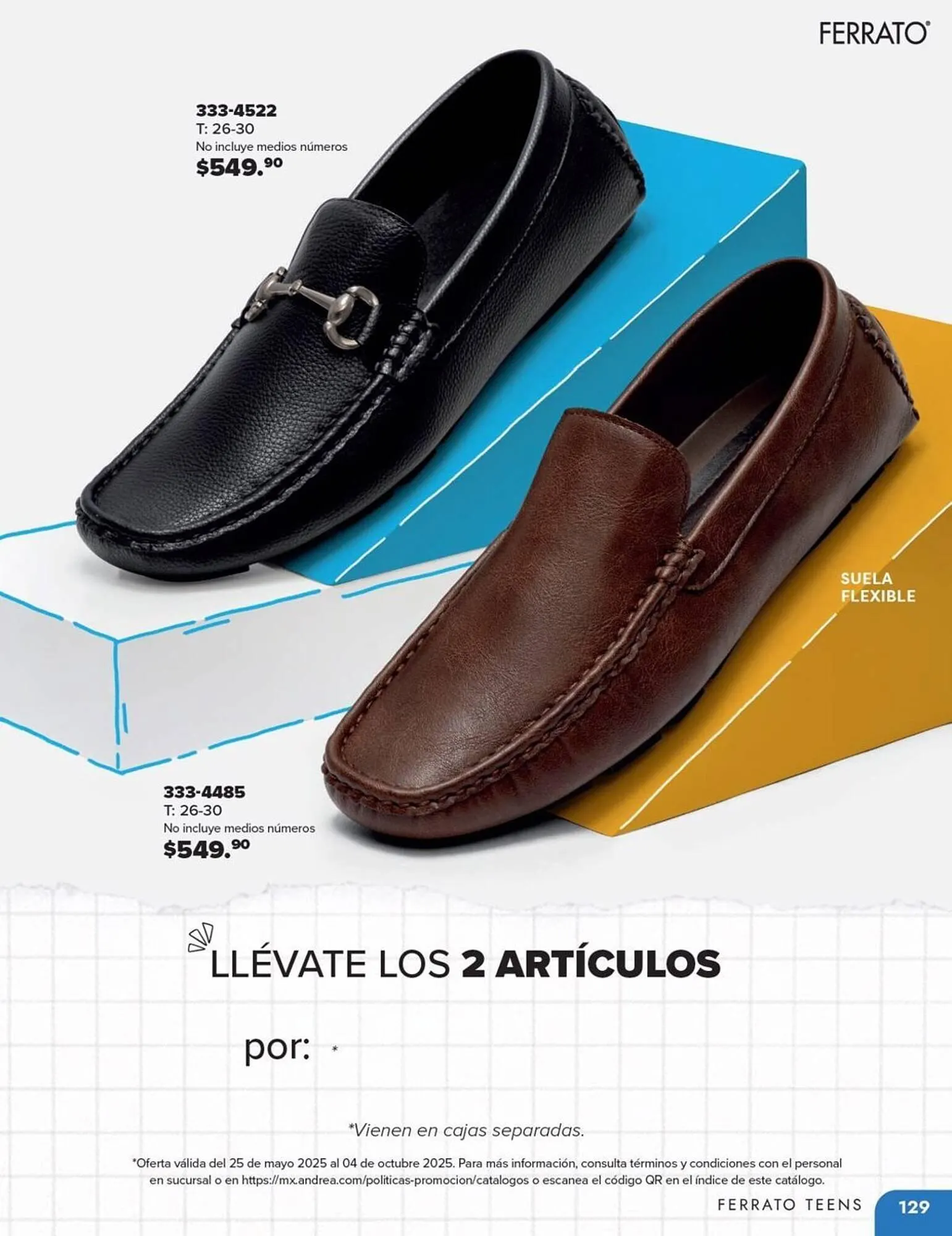 Catálogo de Catálogo Andrea 23 de mayo al 31 de diciembre 2025 - Pagina 129