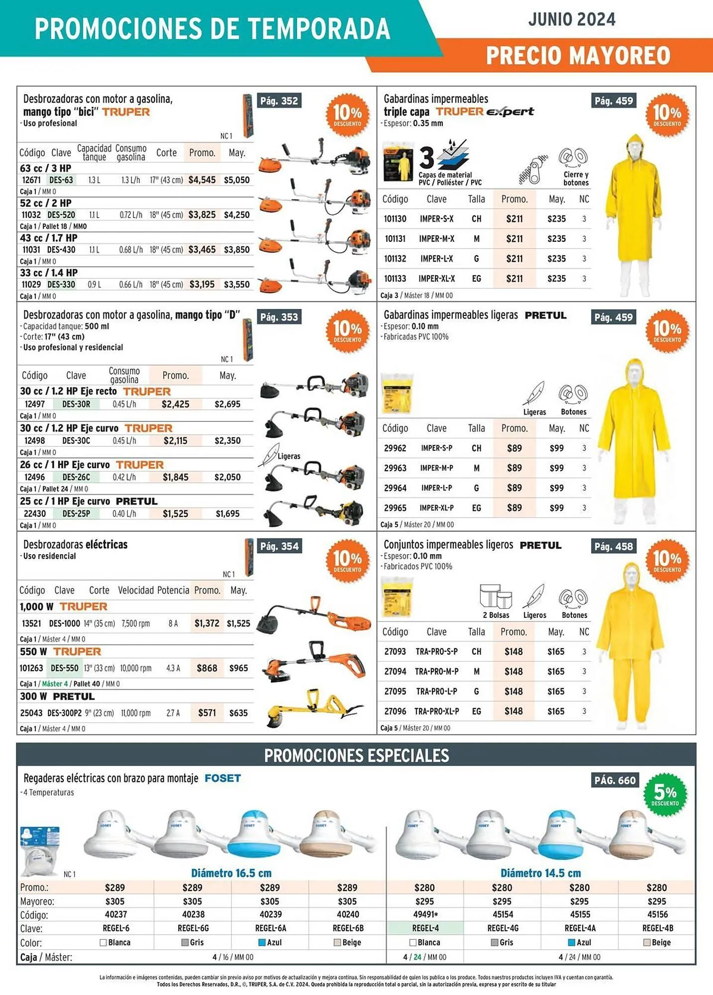 Catálogo de Catálogo Truper 6 de junio al 30 de junio 2024 - Pagina 10