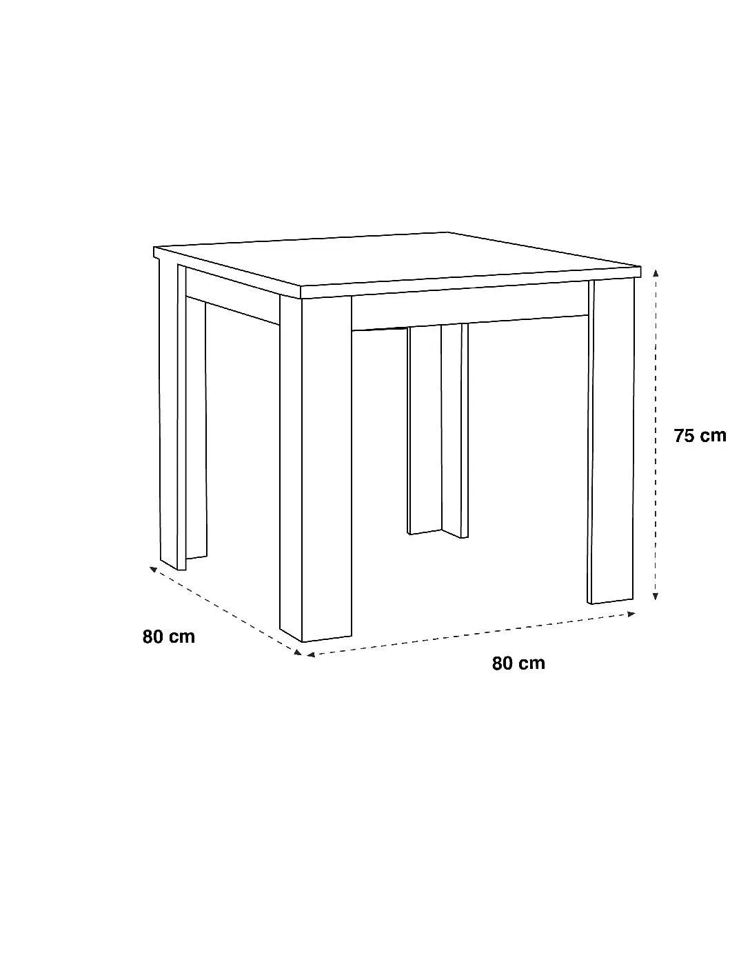 Mesa Multiusos Nis roble