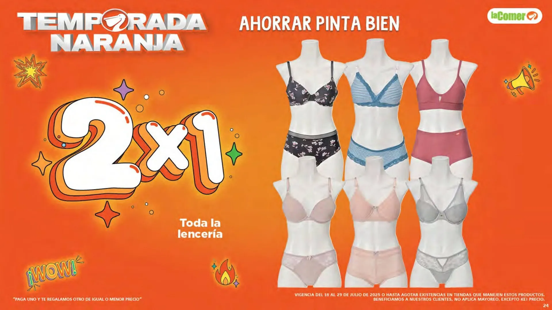 Catálogo de Catálogo La Comer 18 de julio al 29 de julio 2025 - Pagina 24