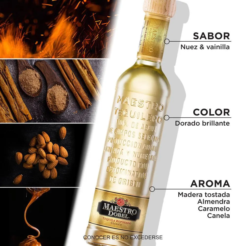 Tequila Maestro Dobel Reposado 700 ml