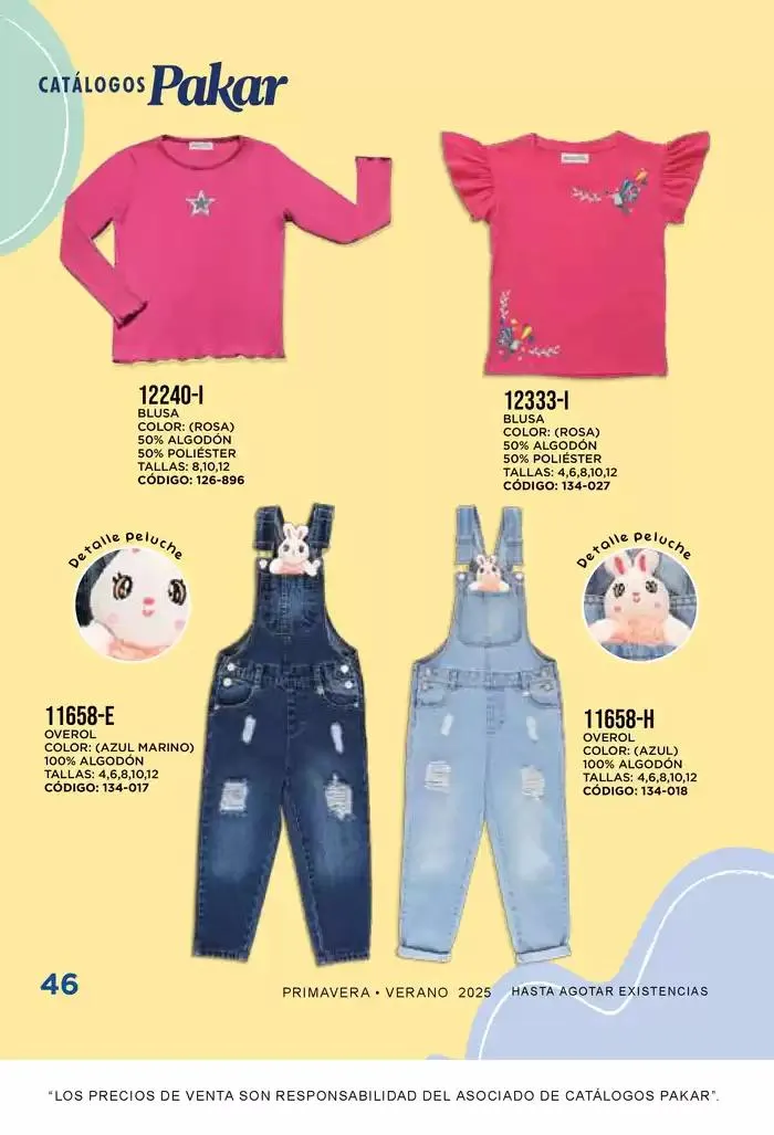 Catálogo de Pakar Coqueta 31 de enero al 31 de agosto 2025 - Pagina 46