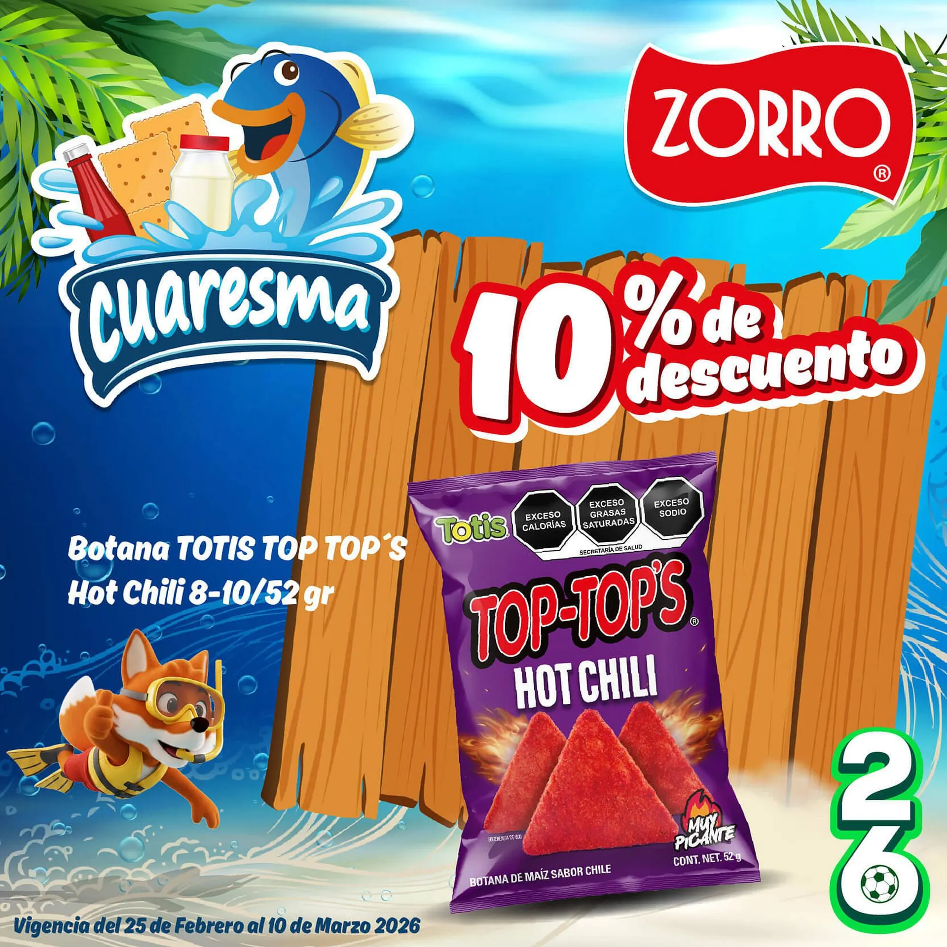 Catálogo de Catálogo Zorro 25 de febrero al 10 de marzo 2026 - Pagina 4