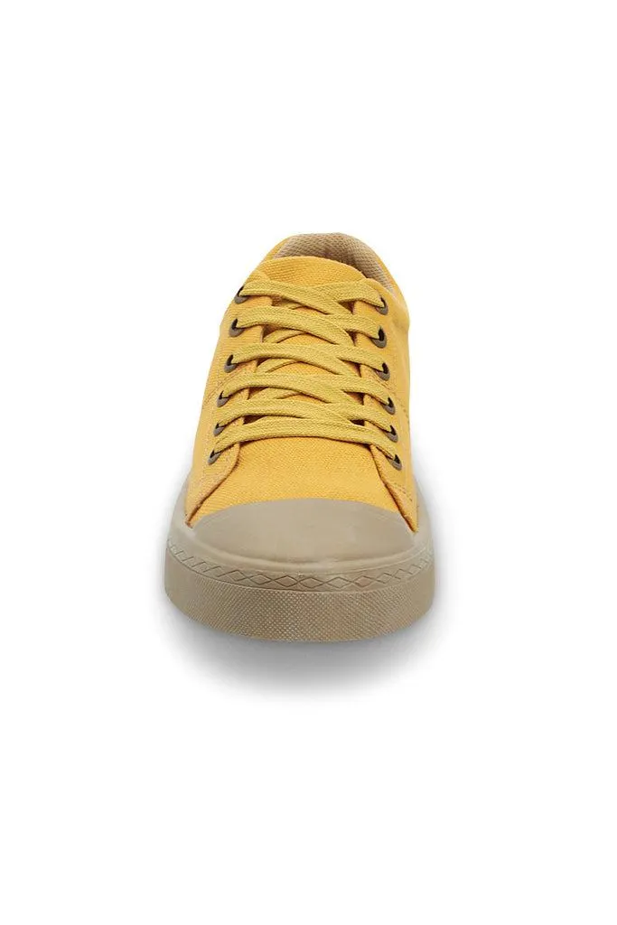 027940 Tenis Casual Caballero Color Amarillo