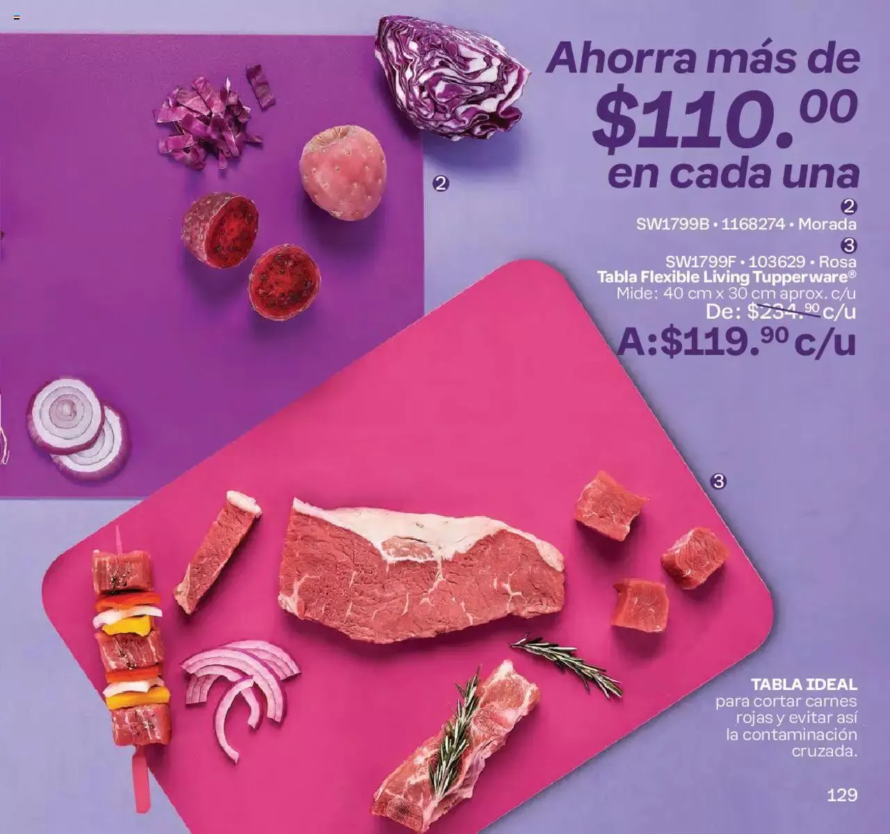 Catálogo de Tupperware catálogo 1 de enero al 21 de enero 2024 - Pagina 129