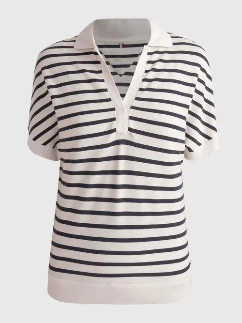 Polo con rayas de mujer Tommy Hilfiger
