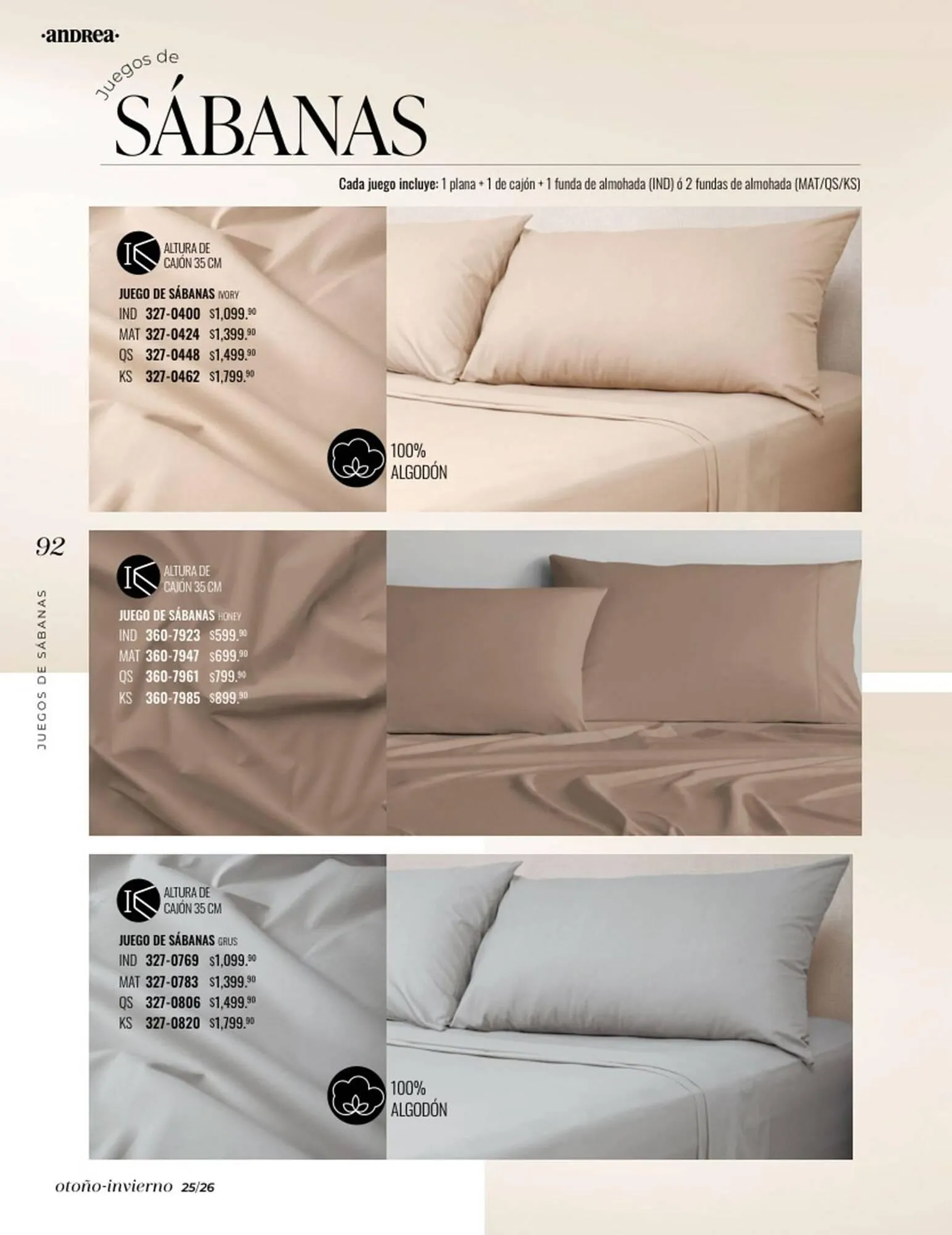 Catálogo de Catálogo Andrea 14 de enero al 31 de enero 2026 - Pagina 92
