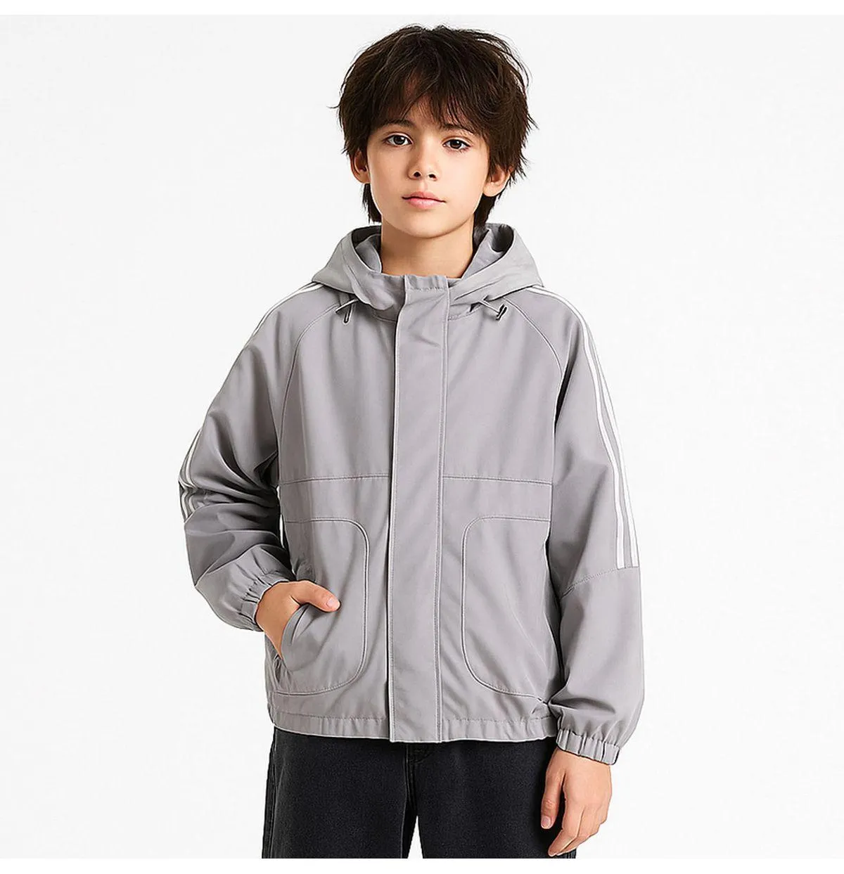 Chamarra Giovanni Gali Corvette Tipo Rompevientos Para Niño BG24517