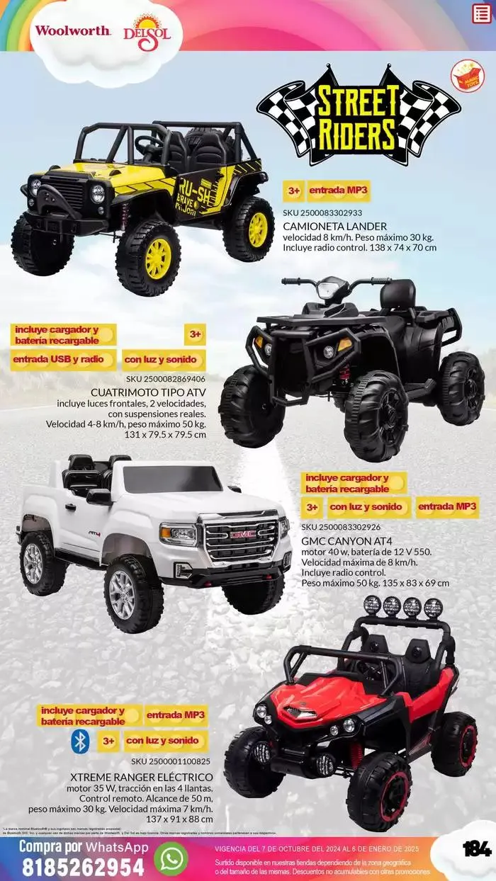 Catálogo de Castillo Del Juguete 7 de octubre al 6 de enero 2025 - Pagina 182