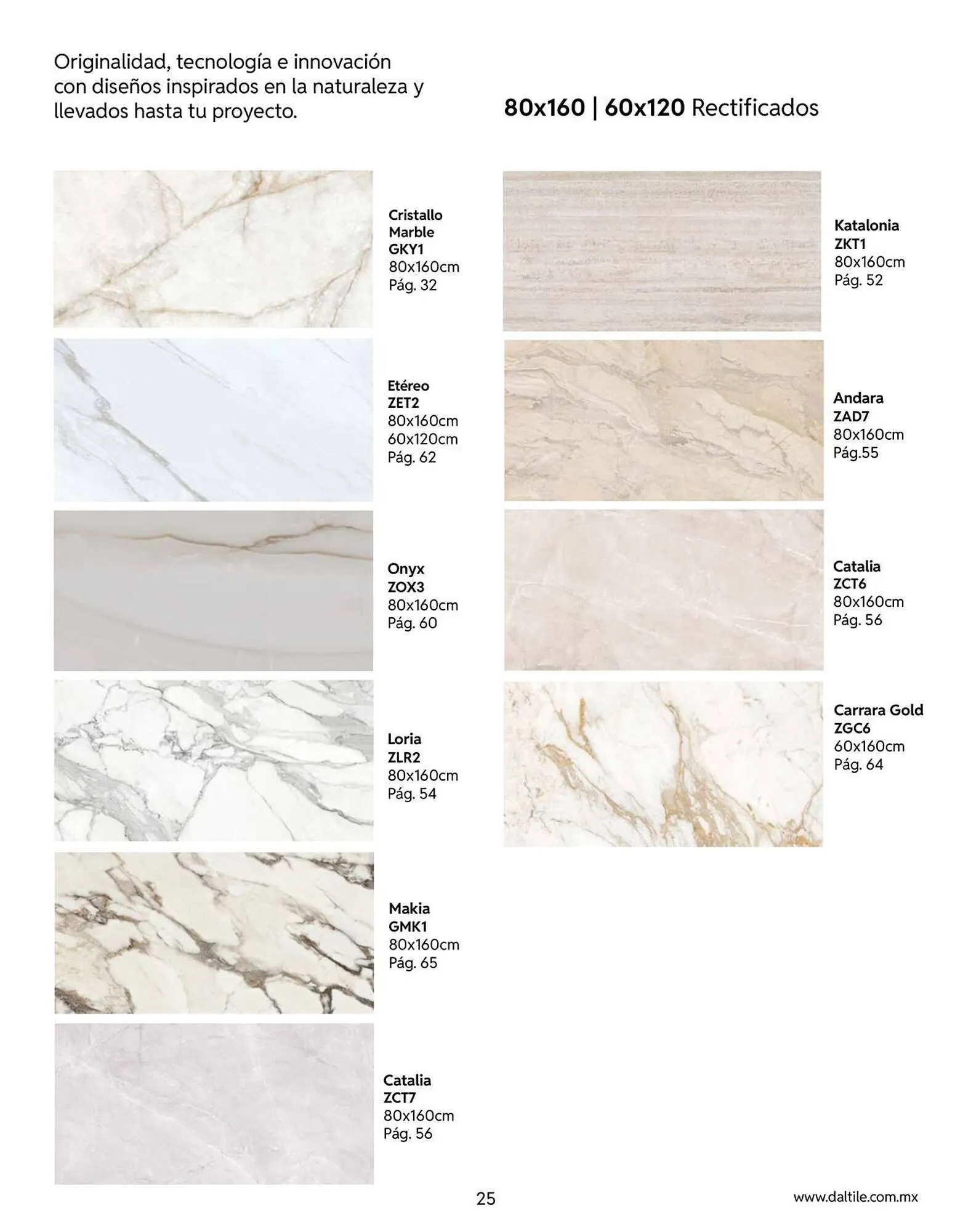 Catálogo de Catálogo Daltile 13 de enero al 31 de diciembre 2026 - Pagina 25