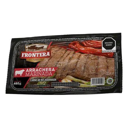 Arrachera marinada de res Frontera 480 g