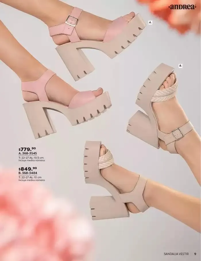 Catálogo de ANDREA | CALZADO DAMA 26 de enero al 24 de mayo 2025 - Pagina 9