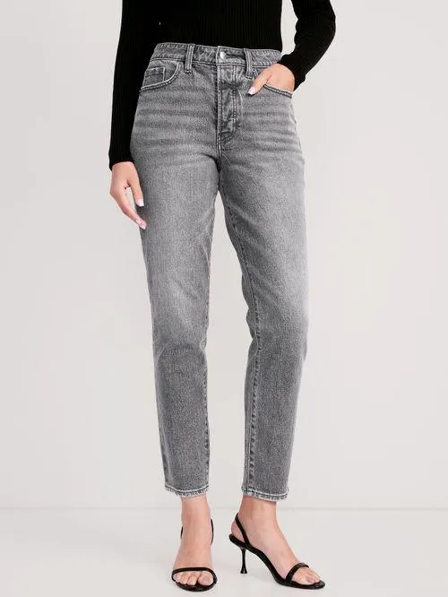 Jeans High Waisted Button-Fly OG Loose Old Navy para Mujer