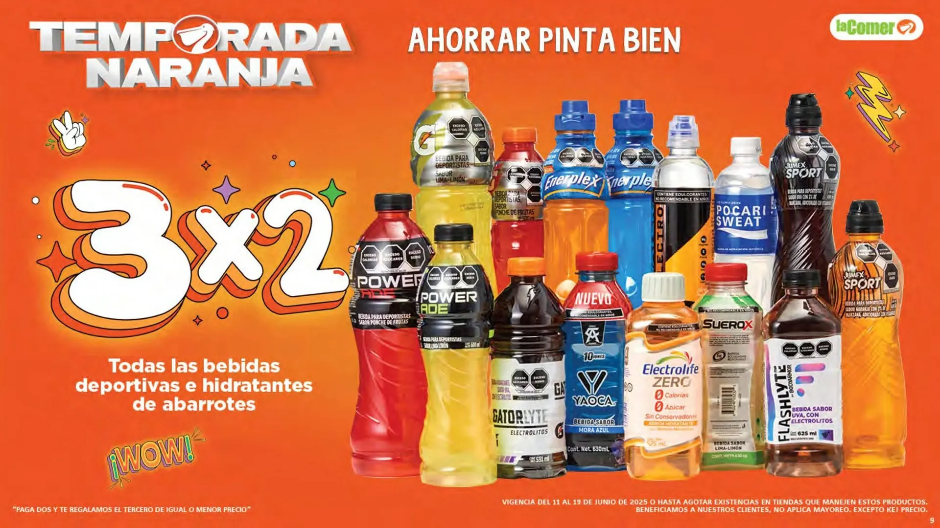 Catálogo de Catálogo La Comer 11 de junio al 19 de junio 2025 - Pagina 9