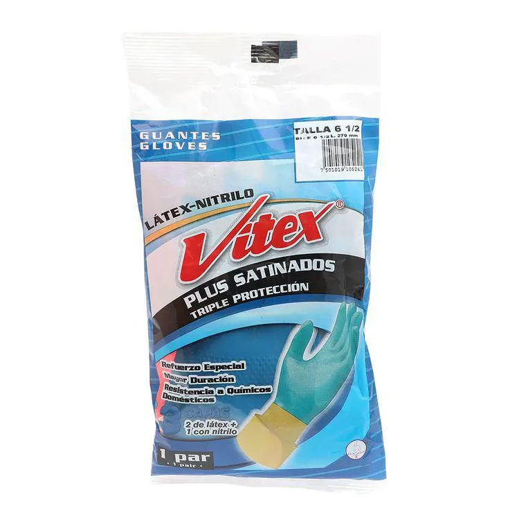 Guante Vitex Plus Satinado #6 1/2 Par - Vitex - 1 pieza
