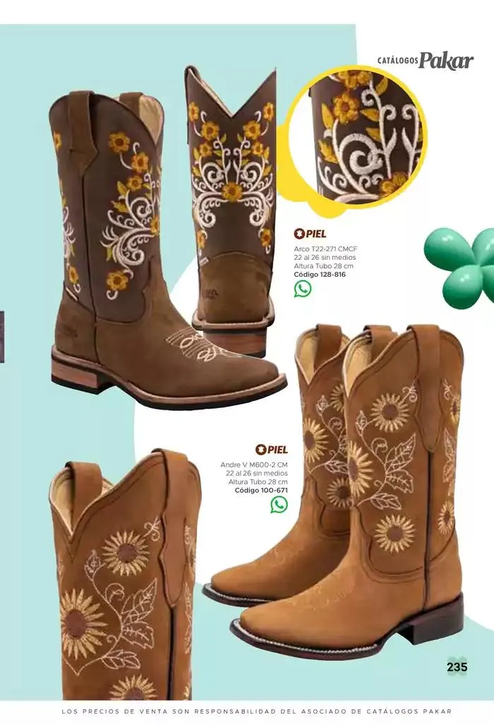 Catálogo de Pakar Mujer 31 de enero al 31 de agosto 2025 - Pagina 235