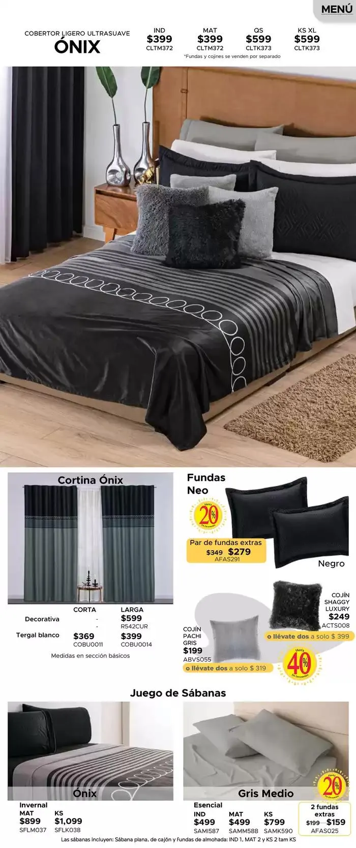 Catálogo de Ofertas Colchas Concord 4 de marzo al 31 de marzo 2025 - Pagina 406