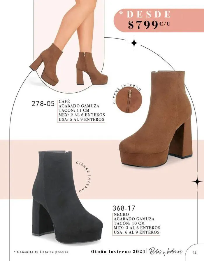 Catálogo de Cklass Botas y Botines 30 de agosto al 31 de enero 2025 - Pagina 6