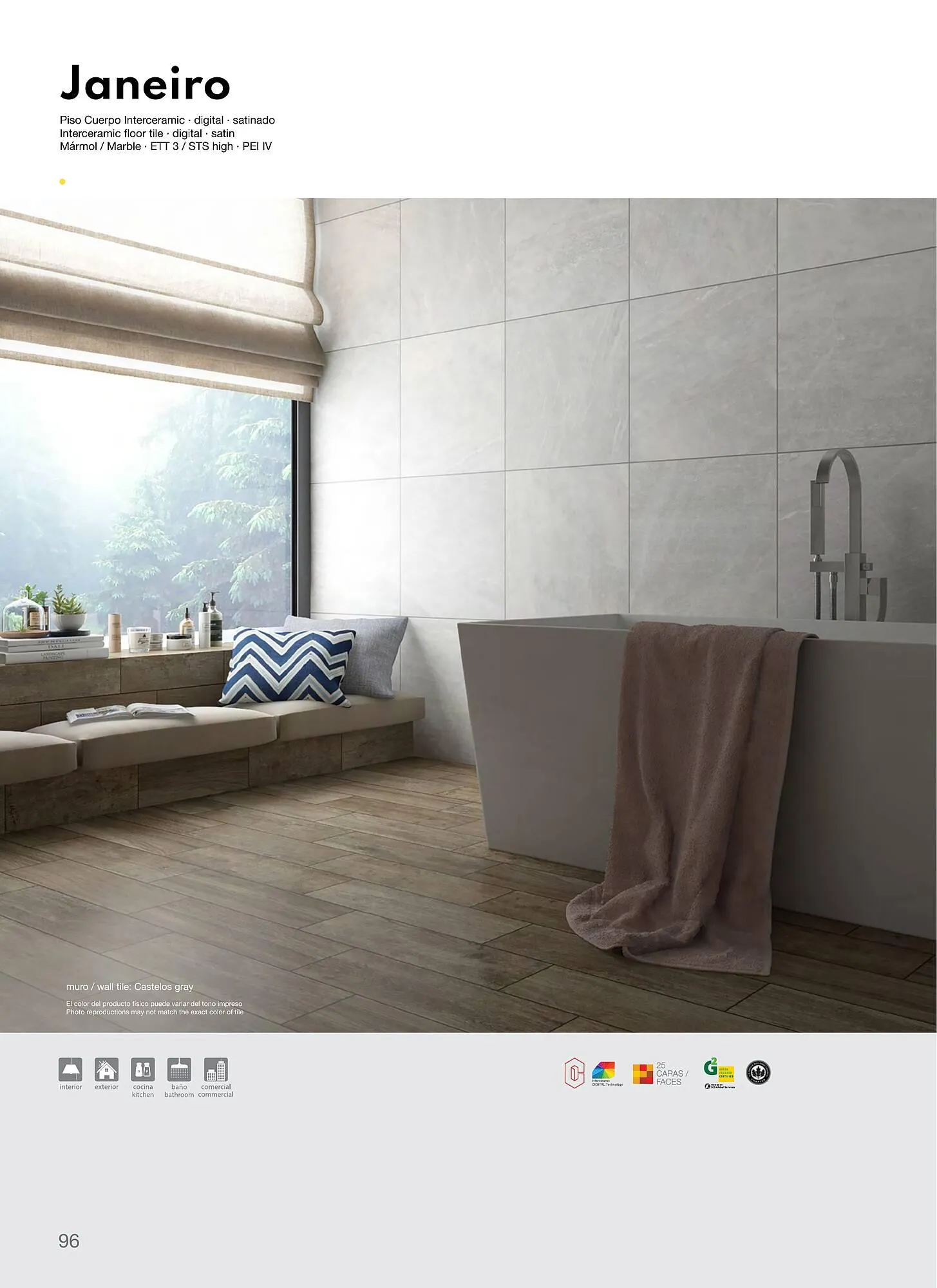 Catálogo de Catálogo Interceramic 12 de marzo al 31 de diciembre 2024 - Pagina 96