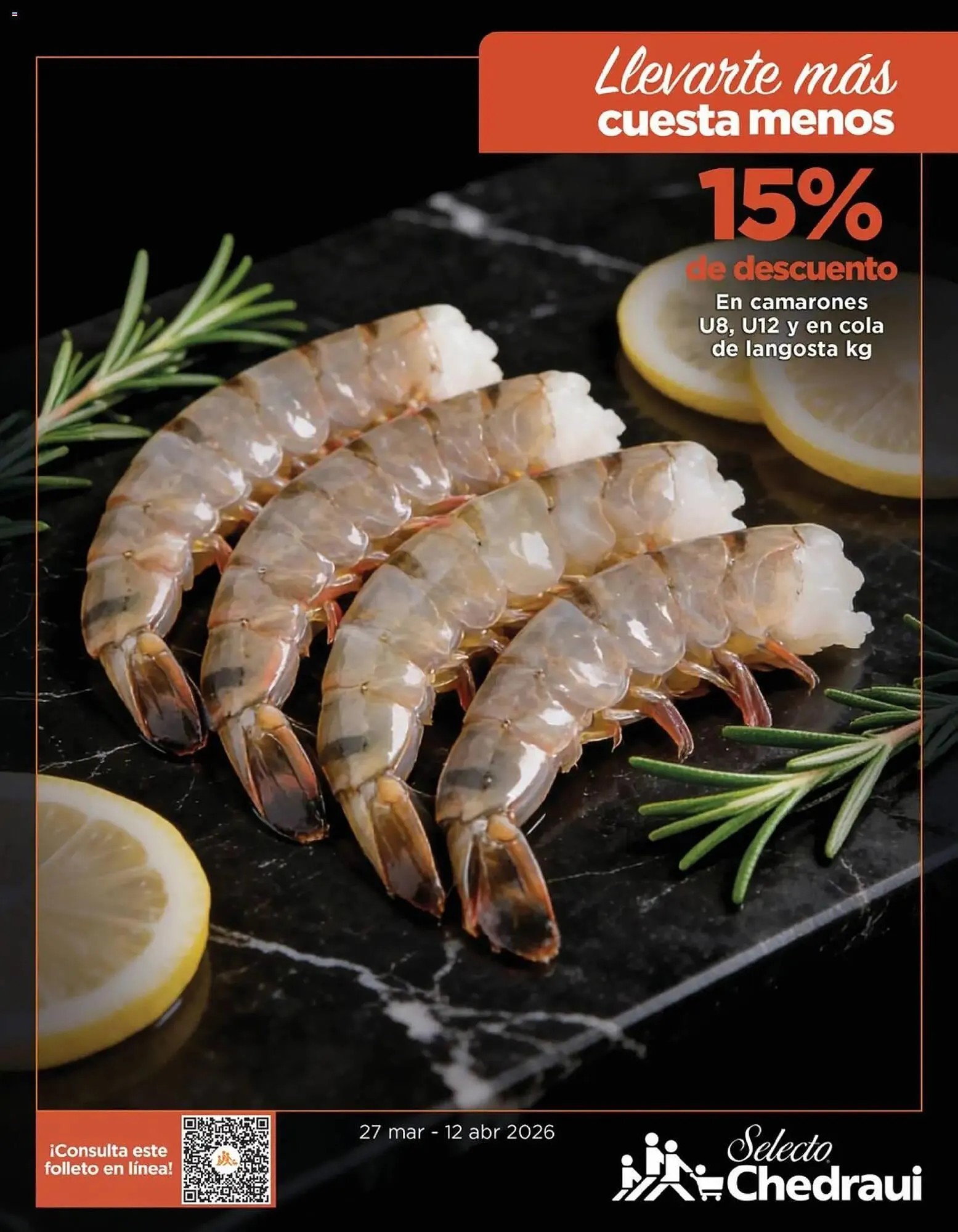 Catálogo de Folleto Chedraui 27 de marzo al 12 de abril 2026 - Pagina 1