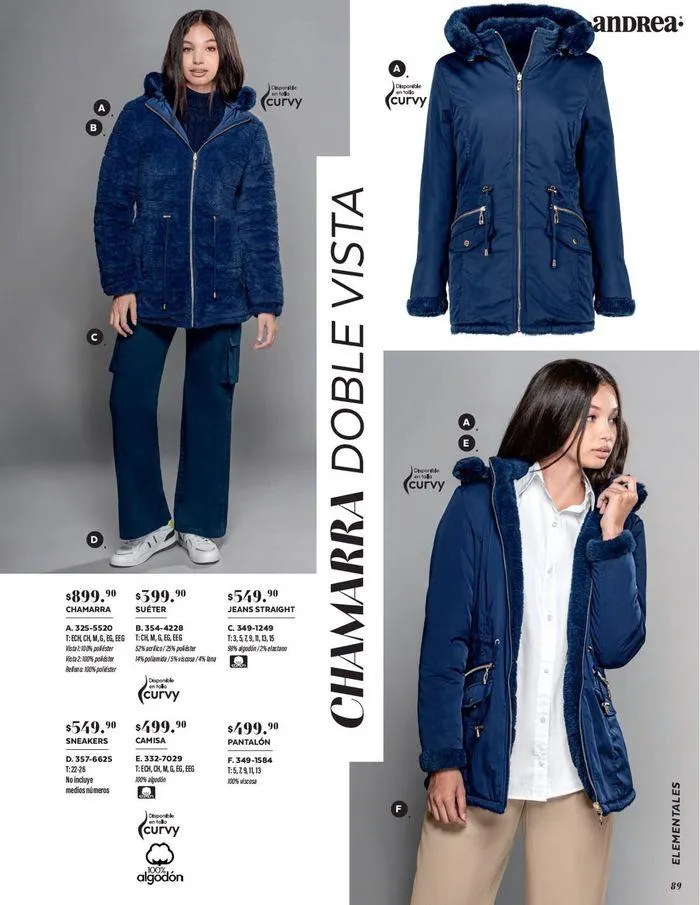 Catálogo de ANDREA - ANDREA VESTIR 26 de agosto al 25 de enero 2025 - Pagina 155