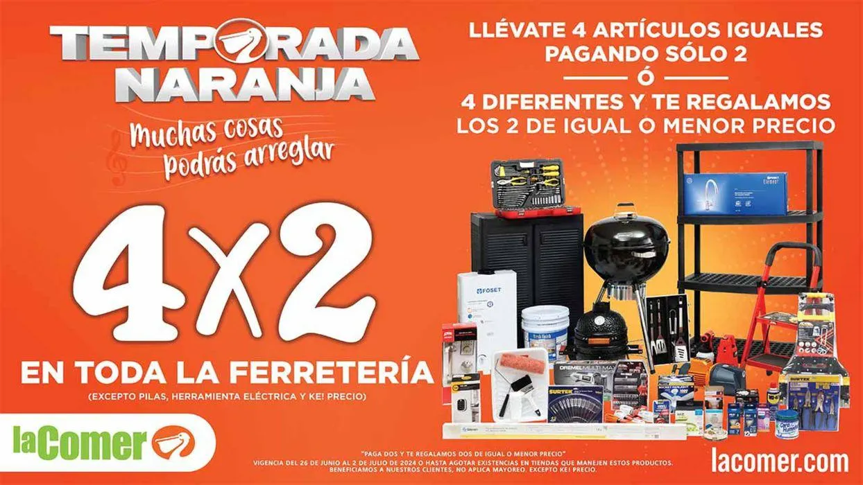 Catálogo de Temporada Naranja 26 de junio al 2 de julio 2024 - Pagina 1