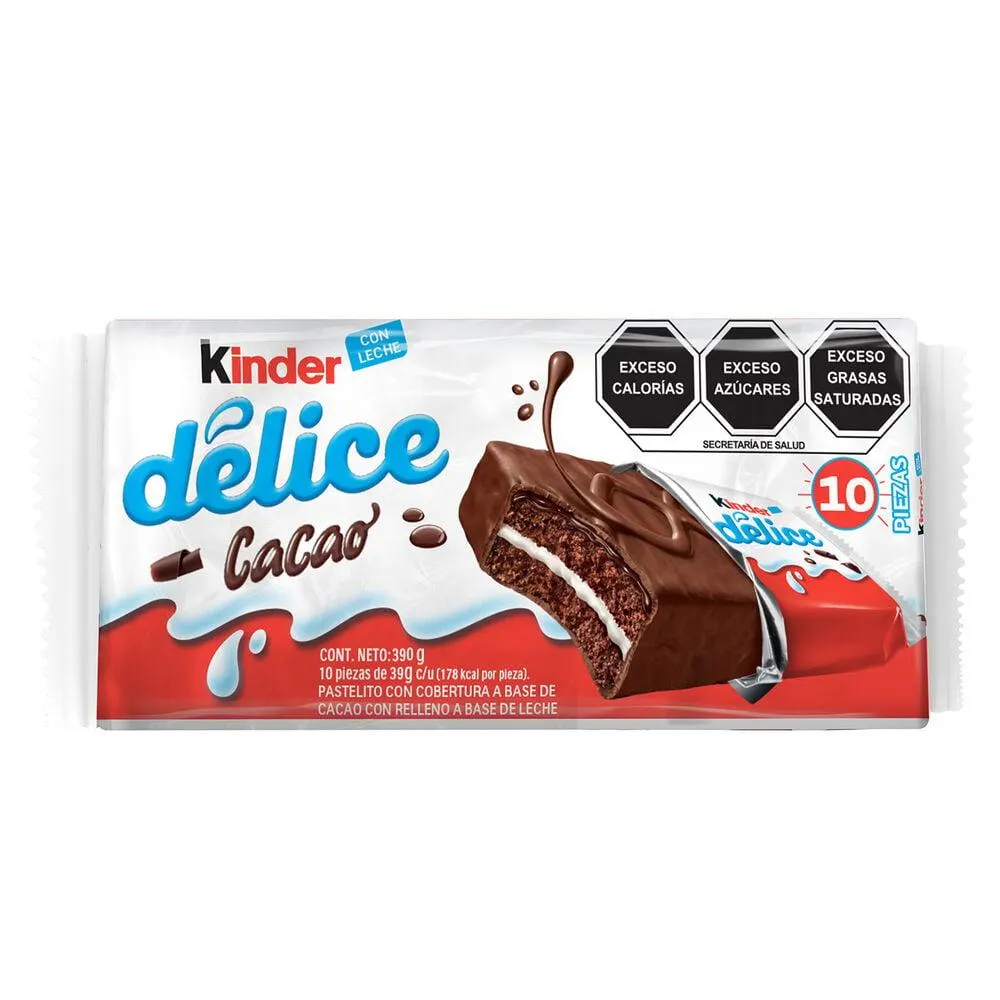 Pastelito Kinder Delice 10/39 g