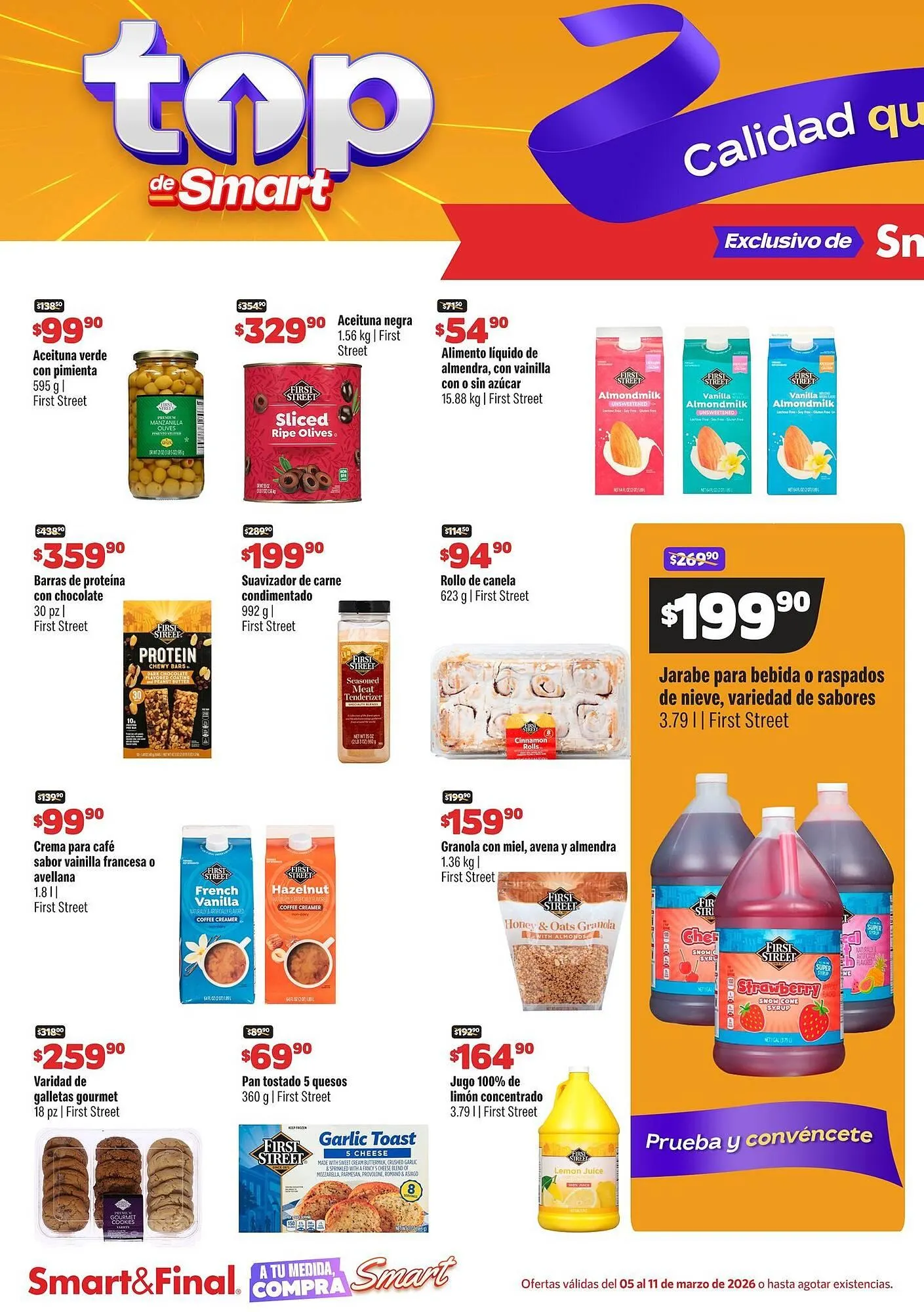 Catálogo de Catálogo Smart & Final 5 de marzo al 11 de marzo 2026 - Pagina 4