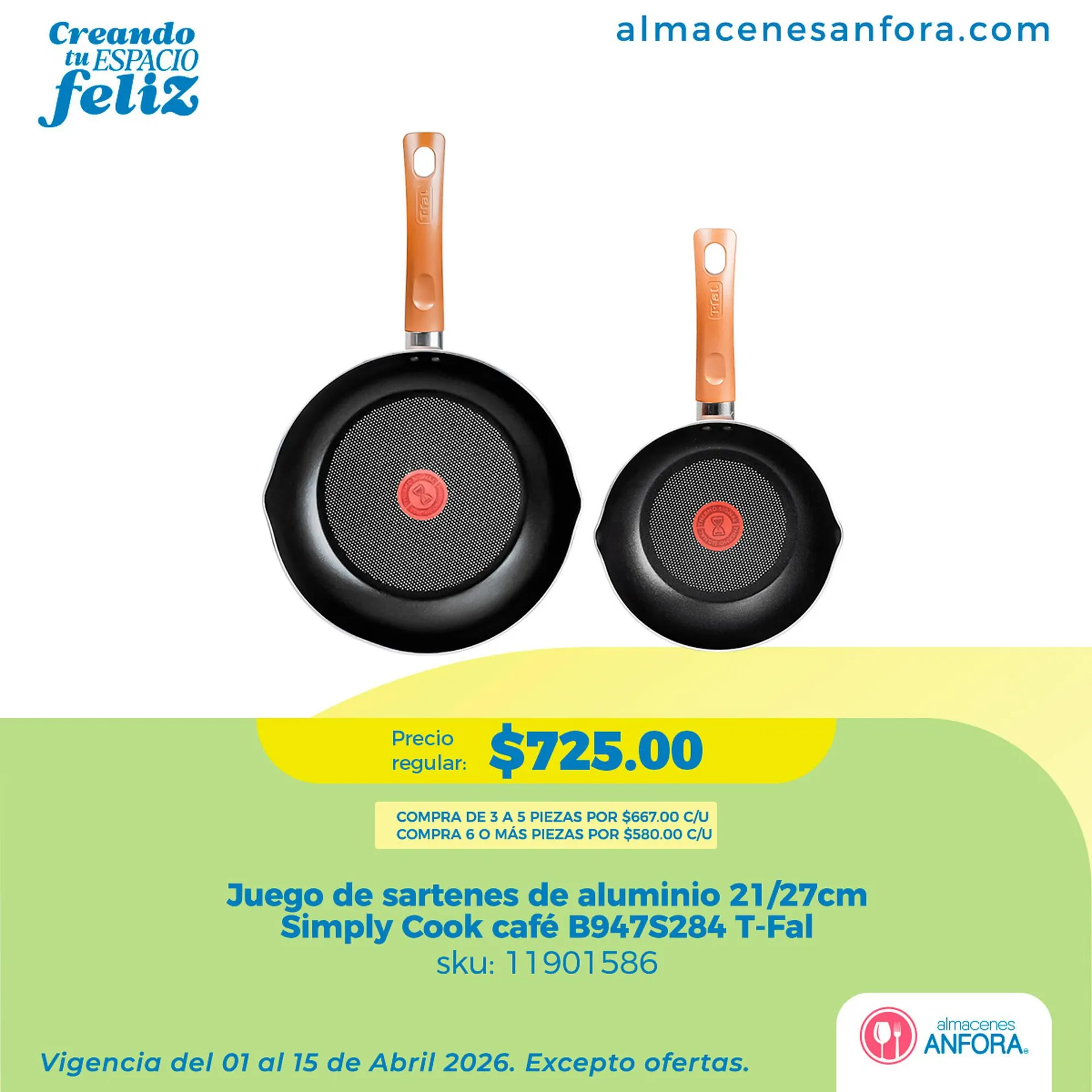 Catálogo de Catálogo Almacenes Anfora 2 de abril al 15 de abril 2026 - Pagina 4