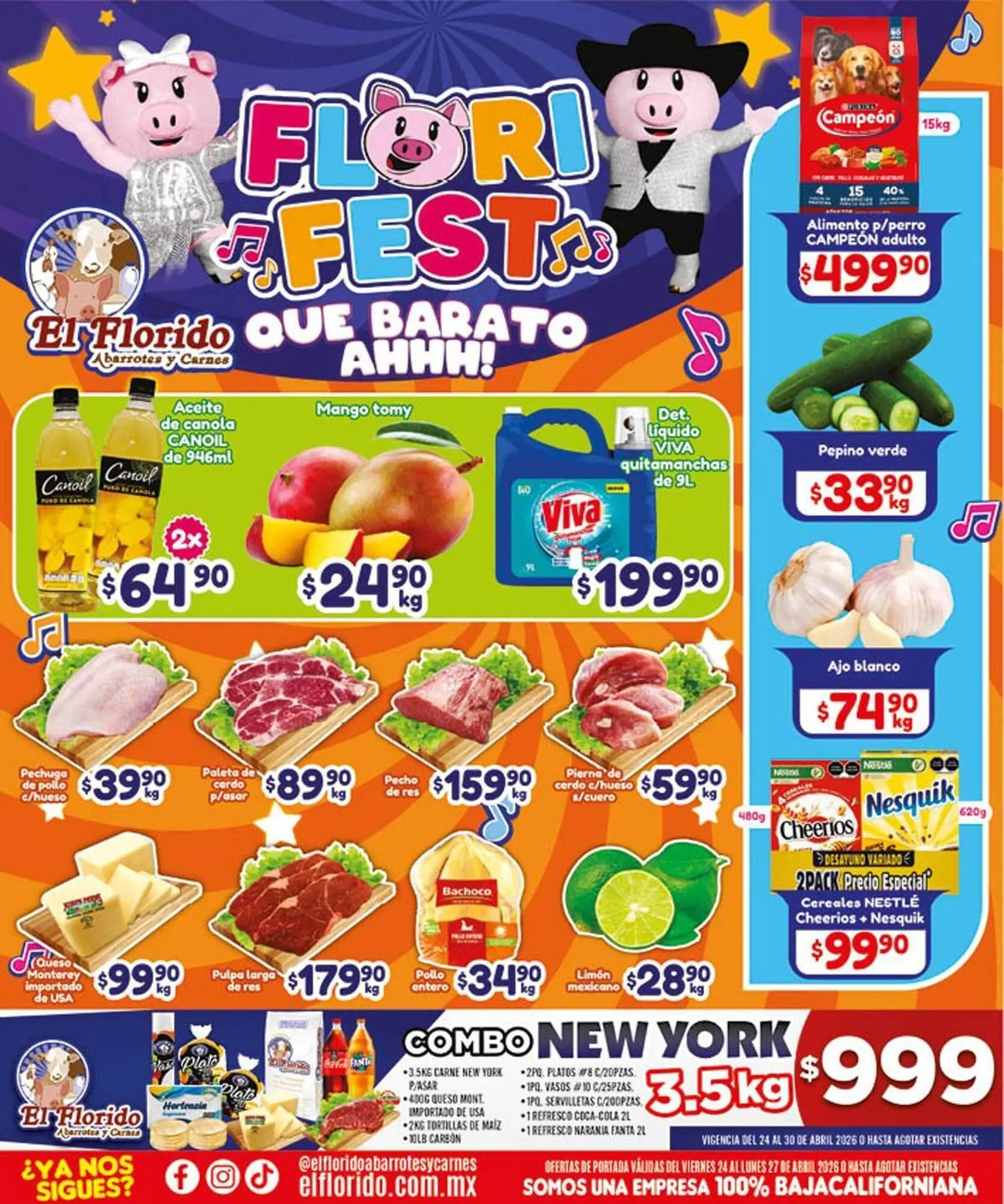 Catálogo de Folleto El Florido 24 de abril al 30 de abril 2026 - Pagina 1