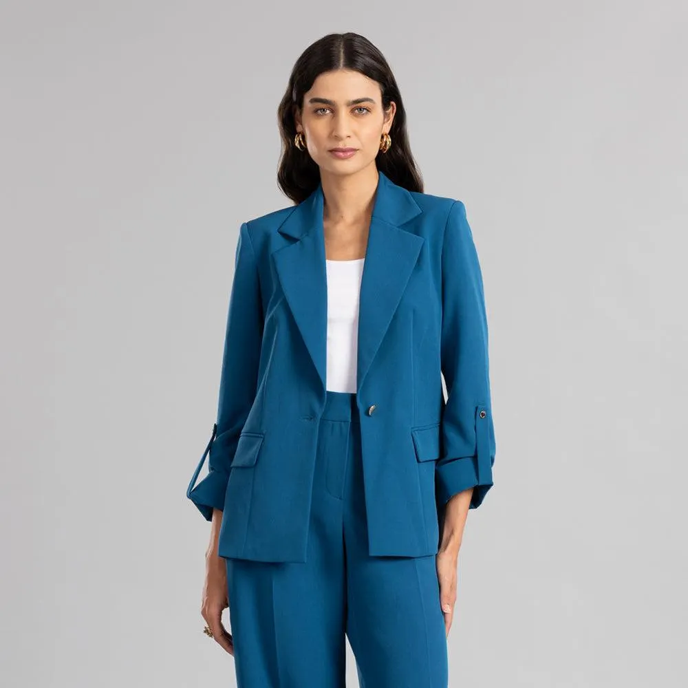 Blazer Cuello Solapa