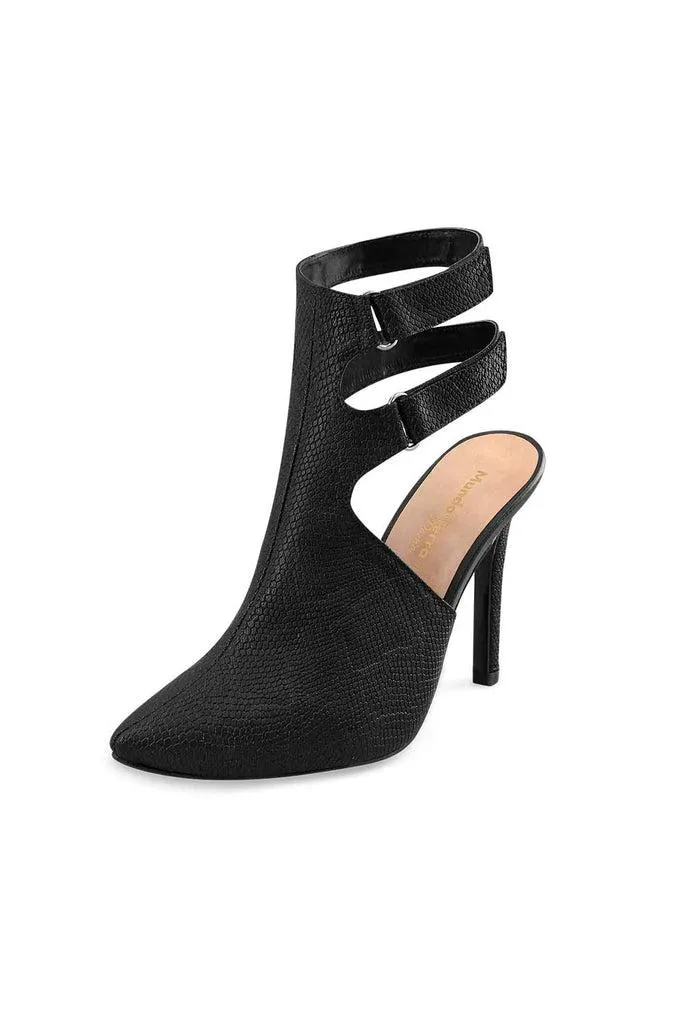 027845 Sandalia De Tacon Con Ajuste De Velcro