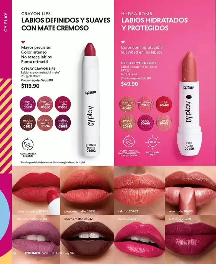 Catálogo de Catálogo Cyzone México C04 6 de febrero al 31 de diciembre 2025 - Pagina 36