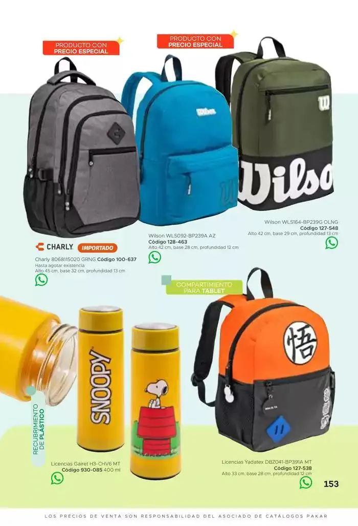 Catálogo de Pakar Junior 31 de enero al 31 de agosto 2025 - Pagina 153