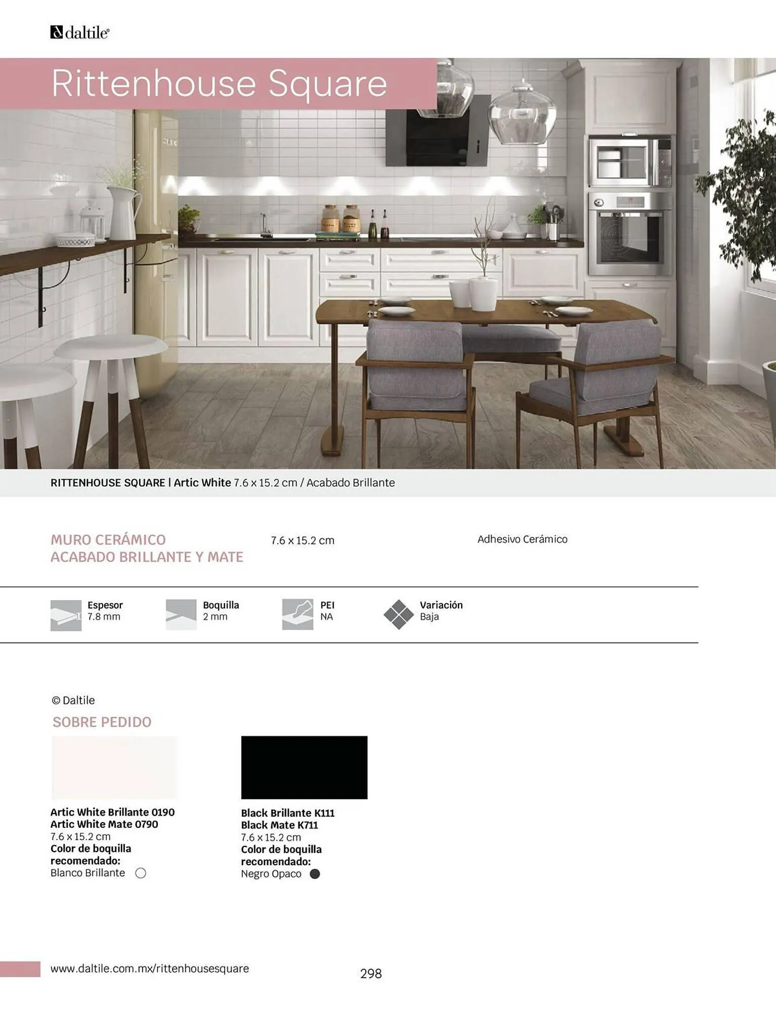 Catálogo de Catálogo Daltile 1 de enero al 31 de diciembre 2024 - Pagina 298