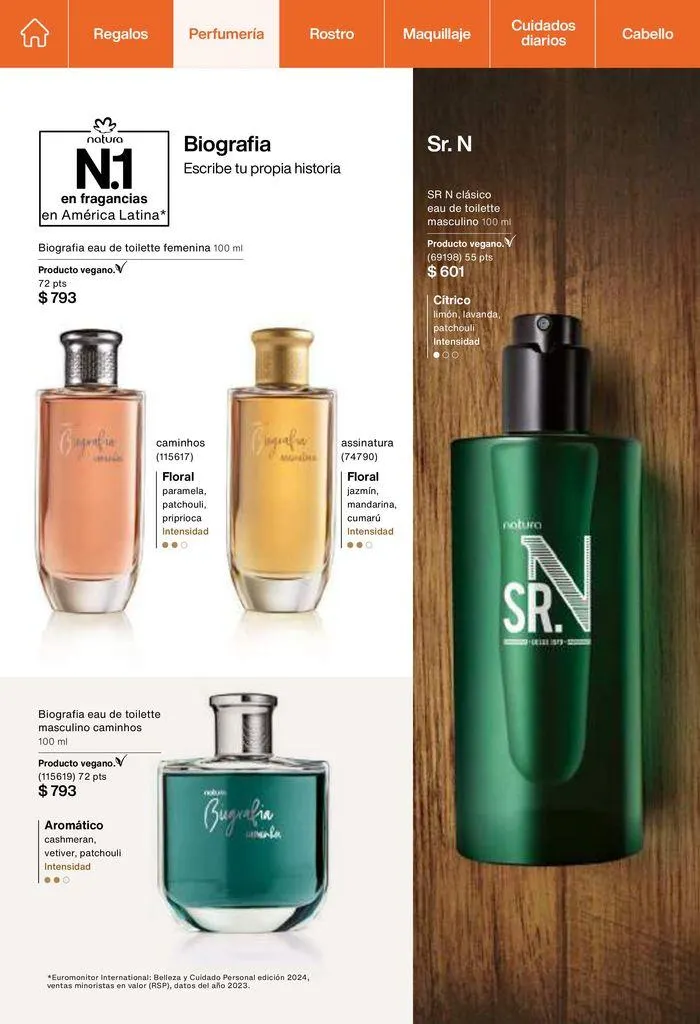 Catálogo de Revista Natura Ciclo 13 2024 30 de julio al 31 de agosto 2024 - Pagina 37