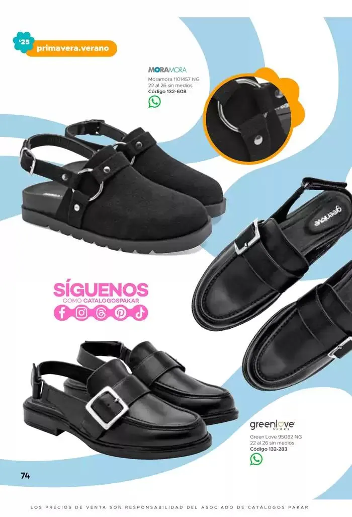 Catálogo de Pakar Mujer 31 de enero al 31 de agosto 2025 - Pagina 74