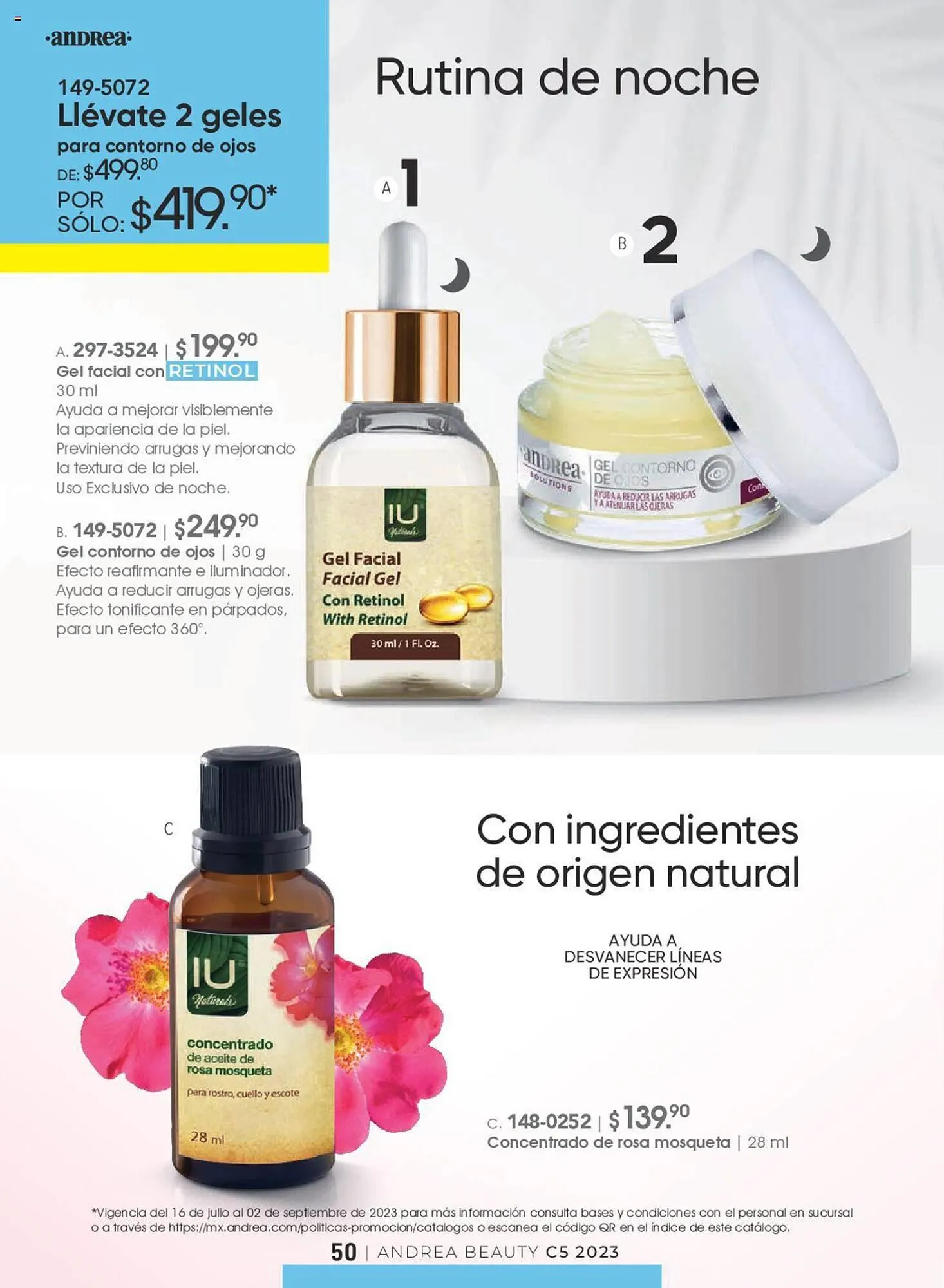 Catálogo de Catálogo Andrea 16 de julio al 2 de septiembre 2023 - Pagina 50