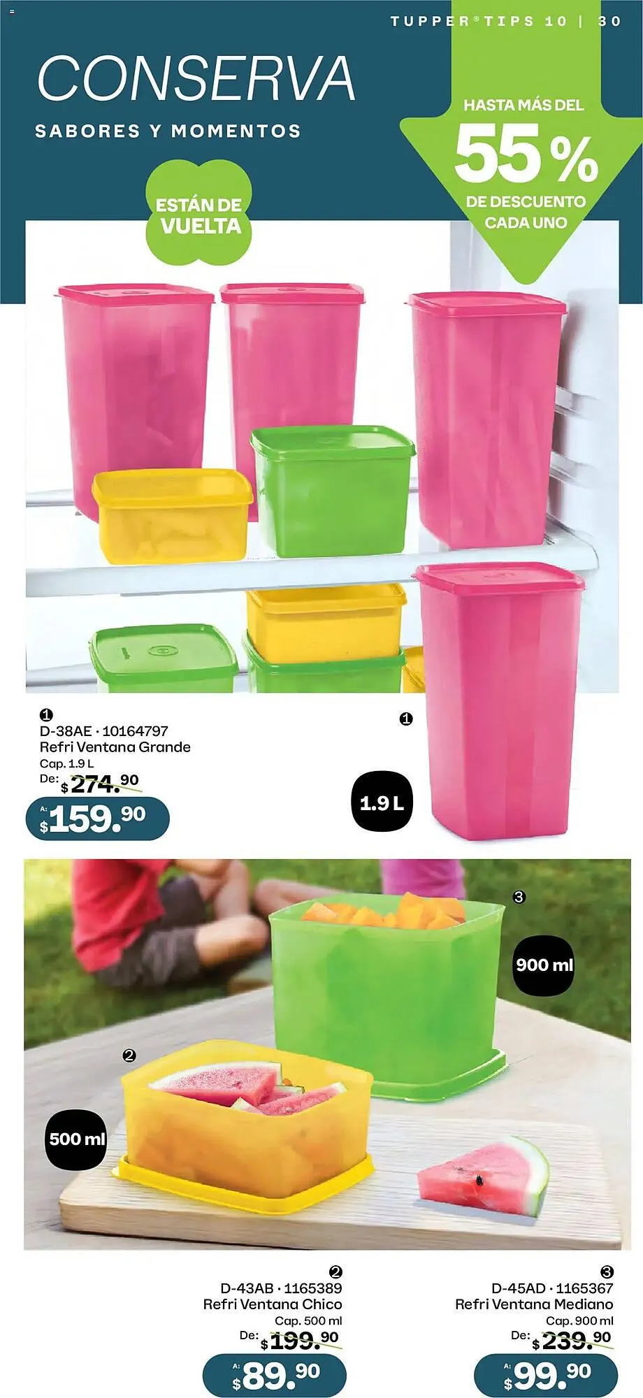Catálogo de Catálogo Tupperware 8 de septiembre al 6 de octubre 2025 - Pagina 30