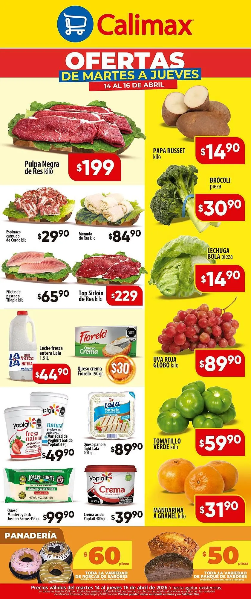 Catálogo de Folleto Calimax 14 de abril al 16 de abril 2026 - Pagina 2