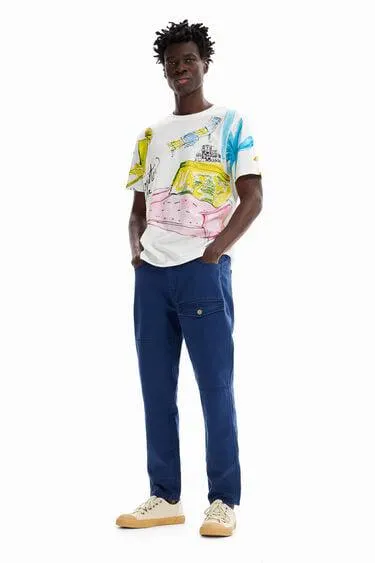 Pantalón sarga bolsillo