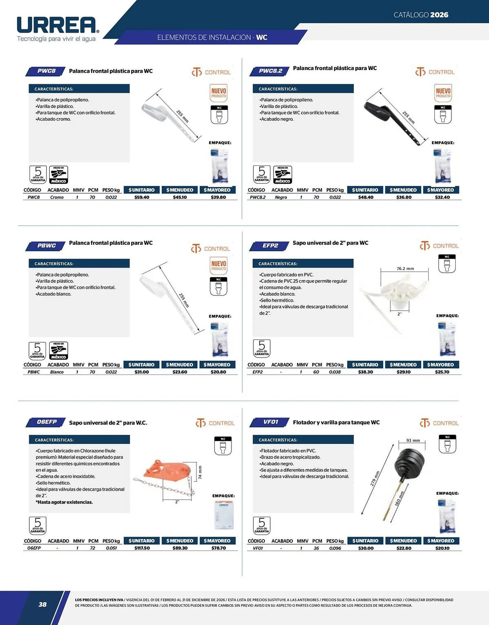 Catálogo de Catálogo Urrea 24 de abril al 31 de diciembre 2026 - Pagina 40