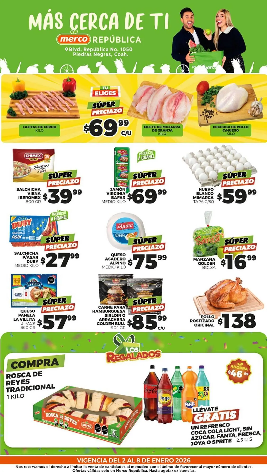 Catálogo de Folleto Merco 3 de enero al 8 de enero 2026 - Pagina 1